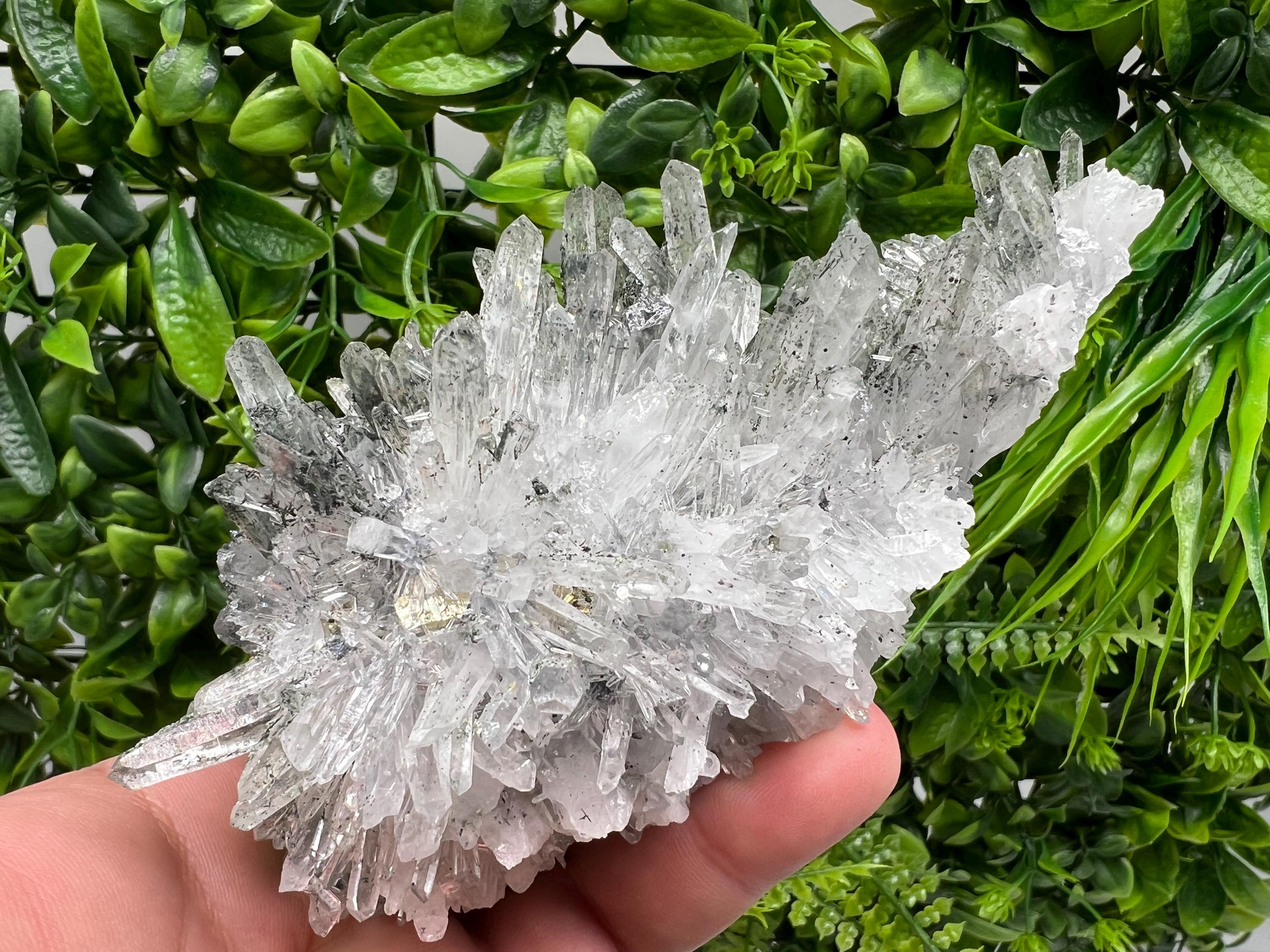Quartz Rhodochrosite Cluster, Djurcovo Mine Mineral Specimen