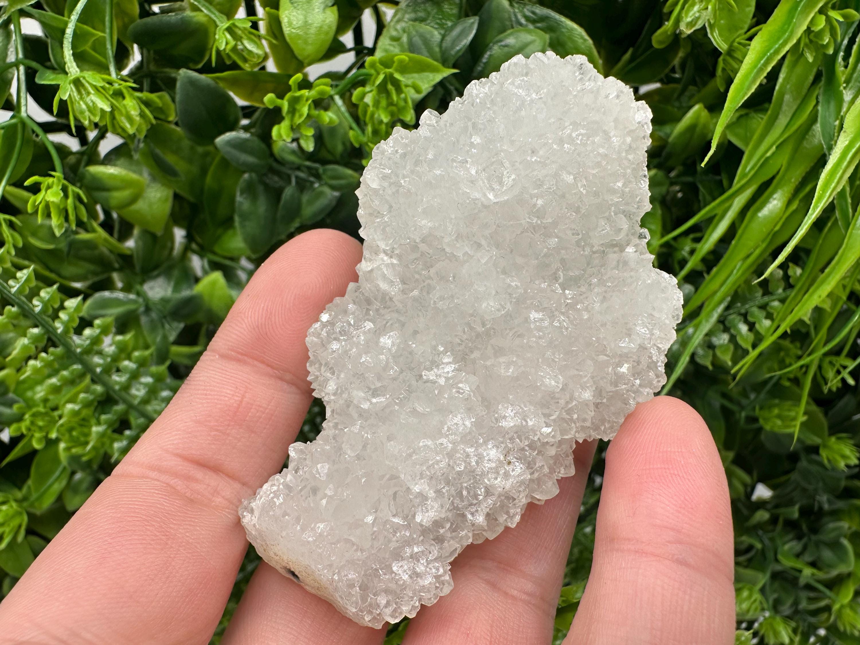 Natural Chalcedony Specimen: India Crystal Mineral Collection