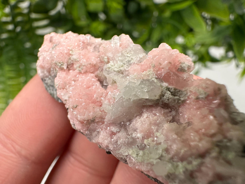 Pink Rhodochrosite Crystal: Starnica Mine, Bulgaria, Home Decor