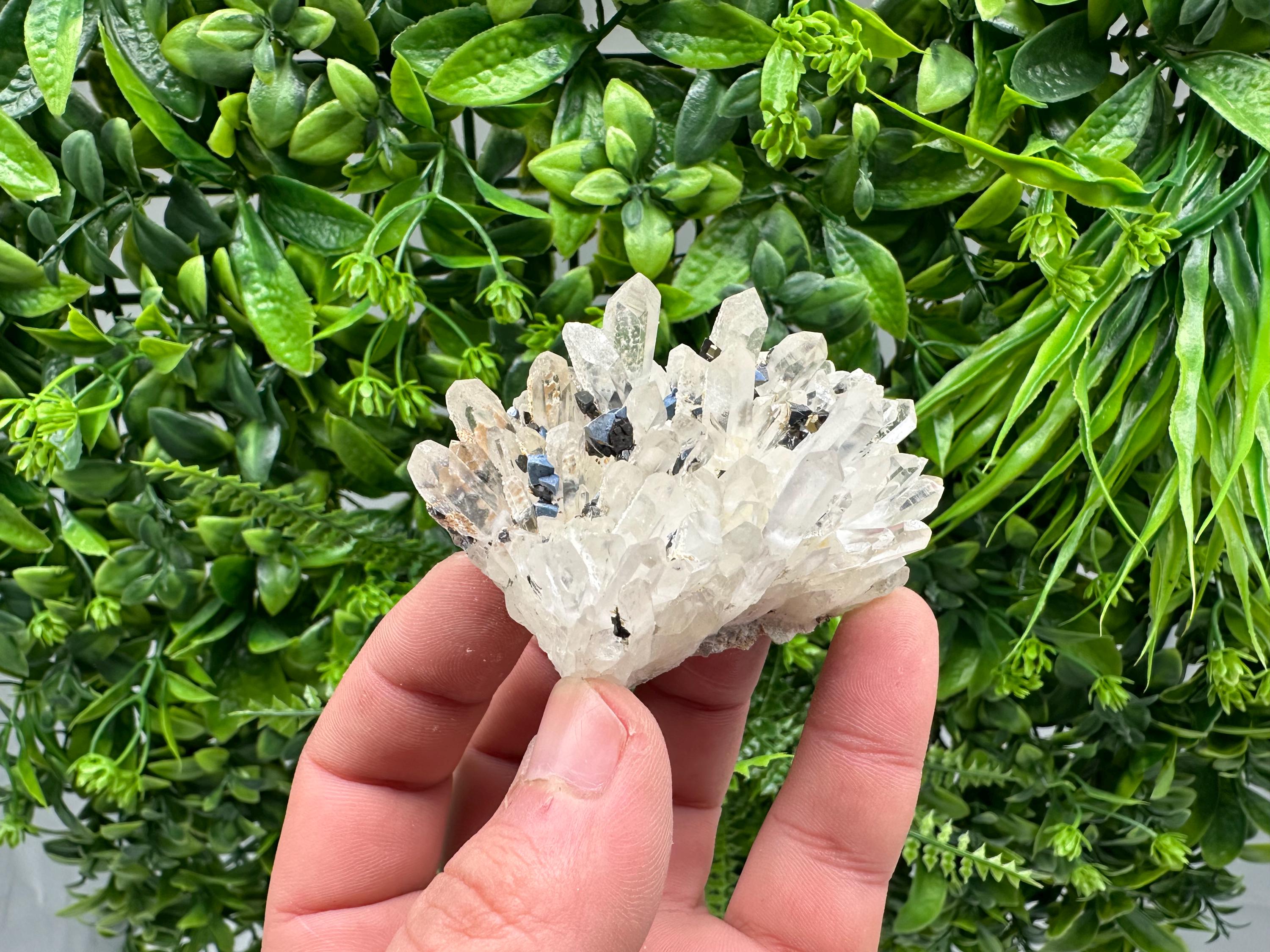 Quartz Sphalerite Chalcopyrite Mineral Specimen, Madan Bulgaria