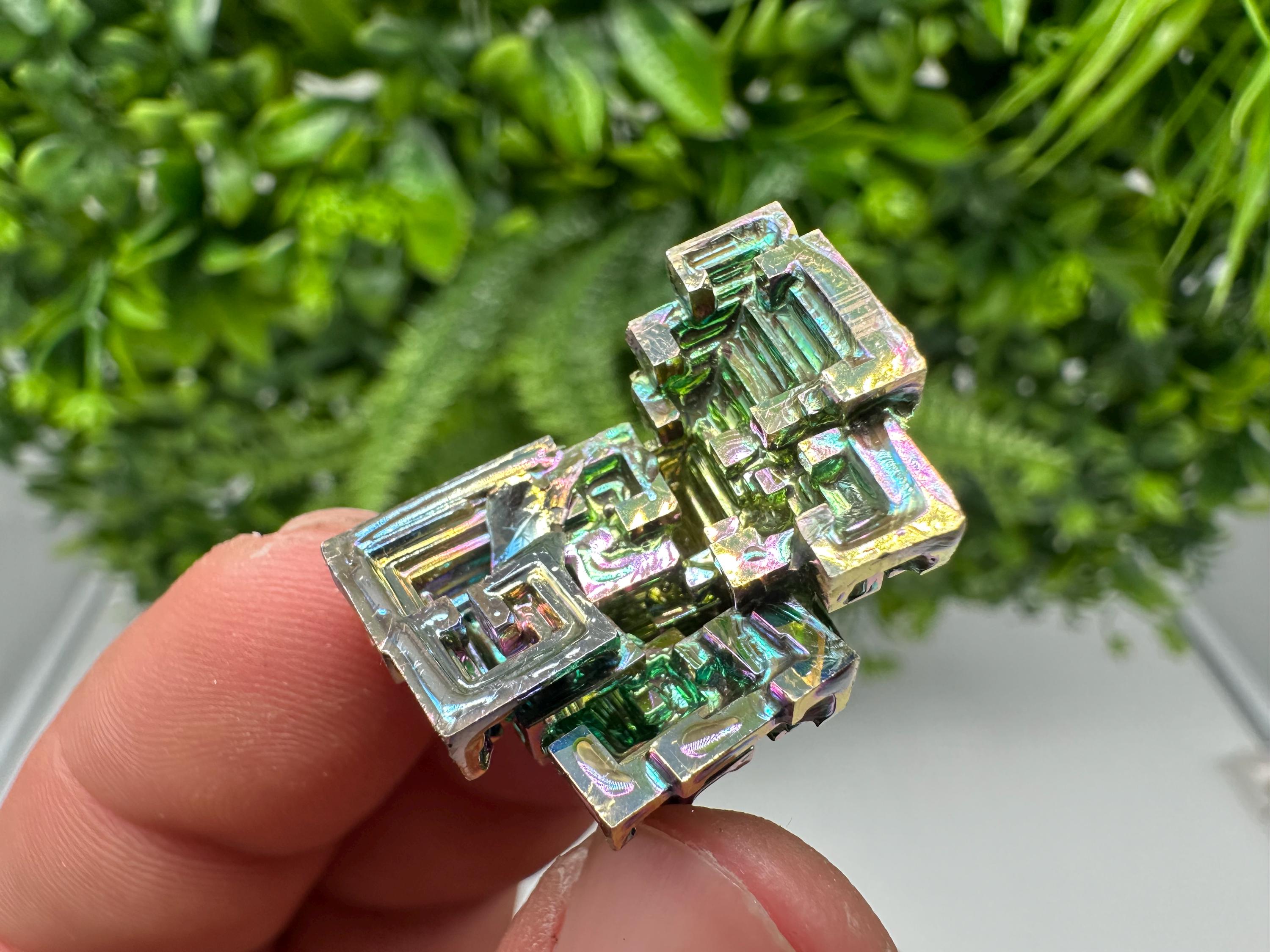 Rainbow Bismuth Crystal: Rare Gemstone Specimen,wholesale Bismuth