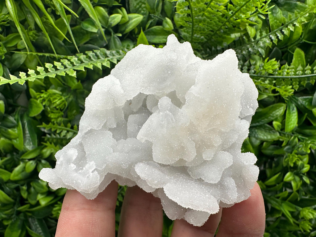 Chlorite Quartz Cluster, Chalcedony Mineral Specimen