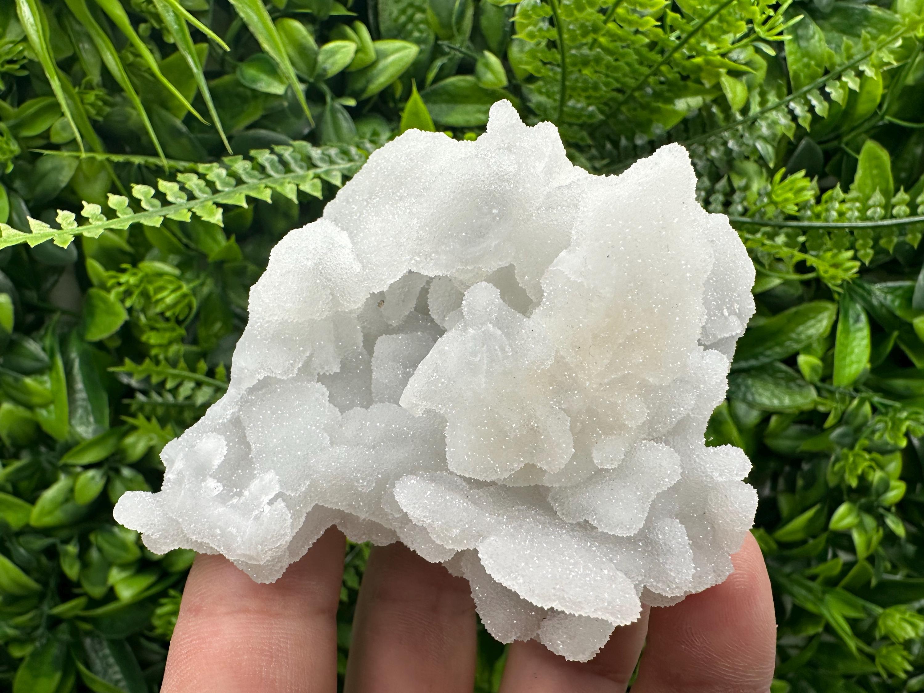 Chlorite Quartz Cluster, Chalcedony Mineral Specimen