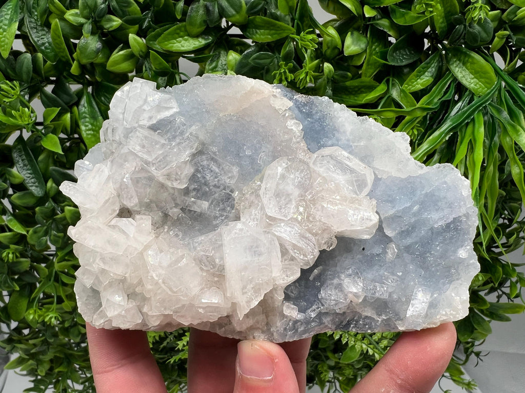 STUNNING Transparent Apophyllite on Chalcedony,natural, collection minerals specimen,India Minerals,Crystal, Stone Mineral Specimens India