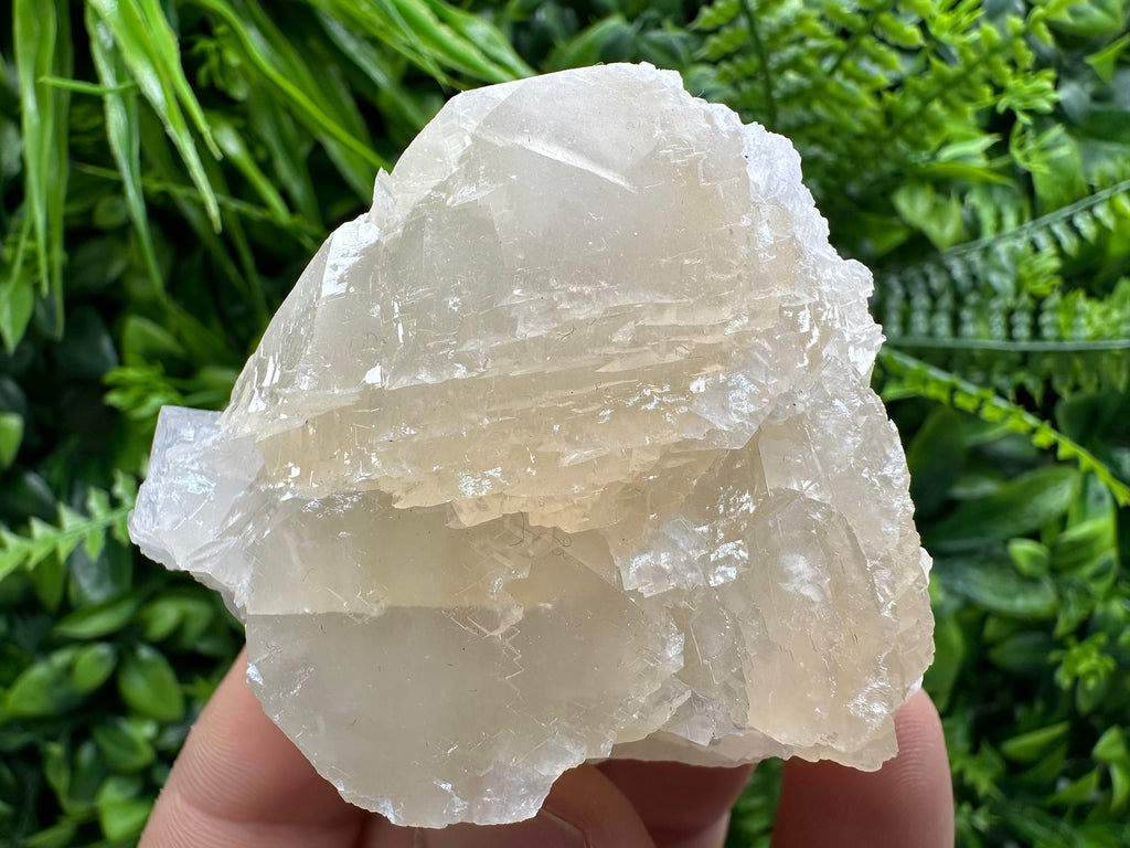 Mangano Calcite with Galena: Natural Minerals Souvenir from Borieva Mine, Bulgaria (7/7/3cm)