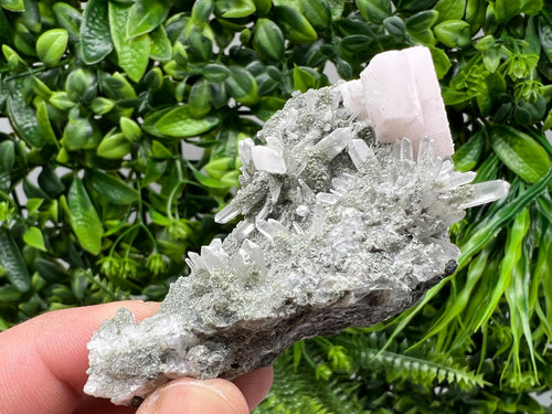 Calcite with Quartz Mineral Specimen, Borieva Bulgaria