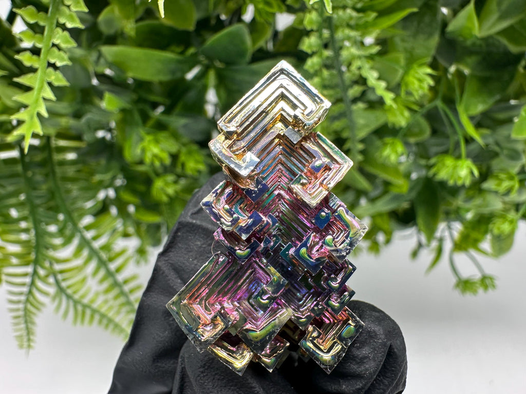 Rainbow Bismuth Crystal: Rare Gemstone Specimen,wholesale Bismuth