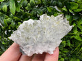 Lovely specimen Green Quartz inclusions Chlorite and Sphalerite/ Natural minerals/ Souvenir crystal gift minerals famous 9th September/Madan