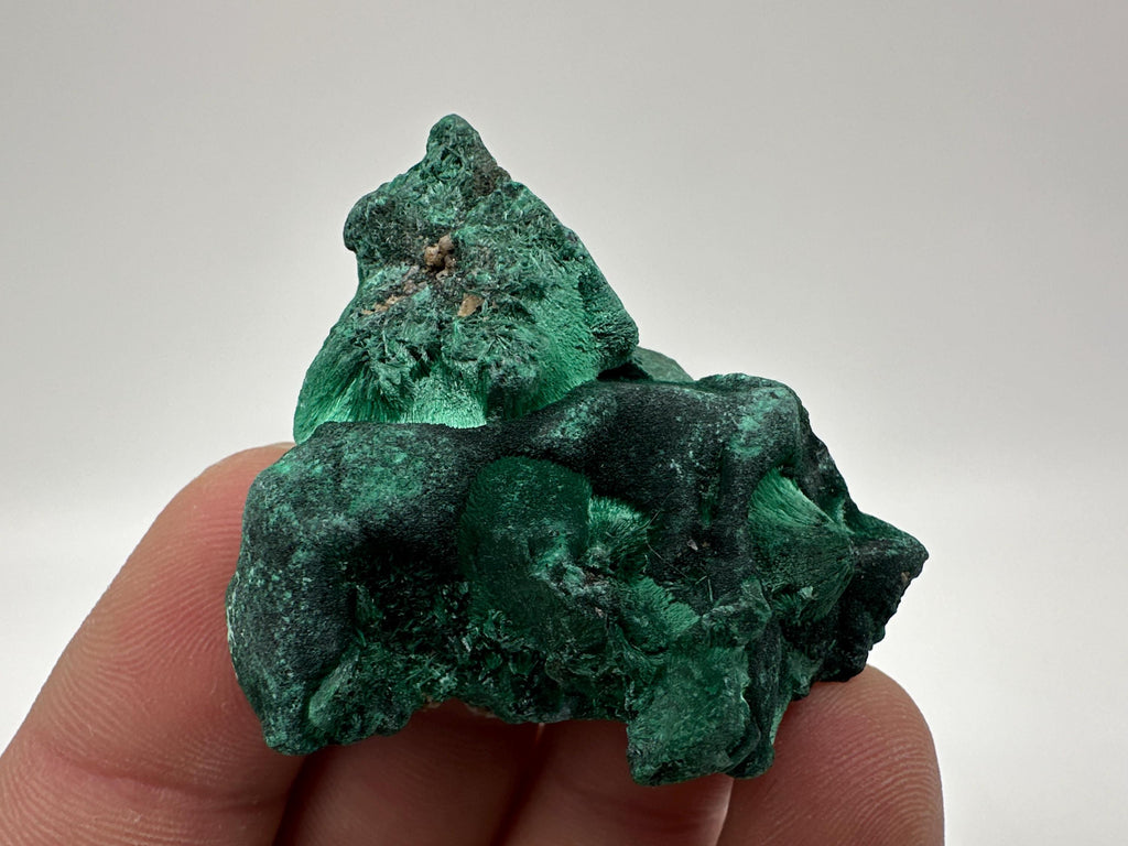 Green Polished Malachite Crystal, Congo Mineral Specimen (5/4.5/2cm)