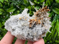 Green Quartz Specimen: Chlorite and Sphalerite Inclusions, Madan Bulgaria