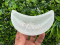 Selenite Crystal Charging Bowl – Natural Hand-Carved Cleansing Dish for Altar Decor