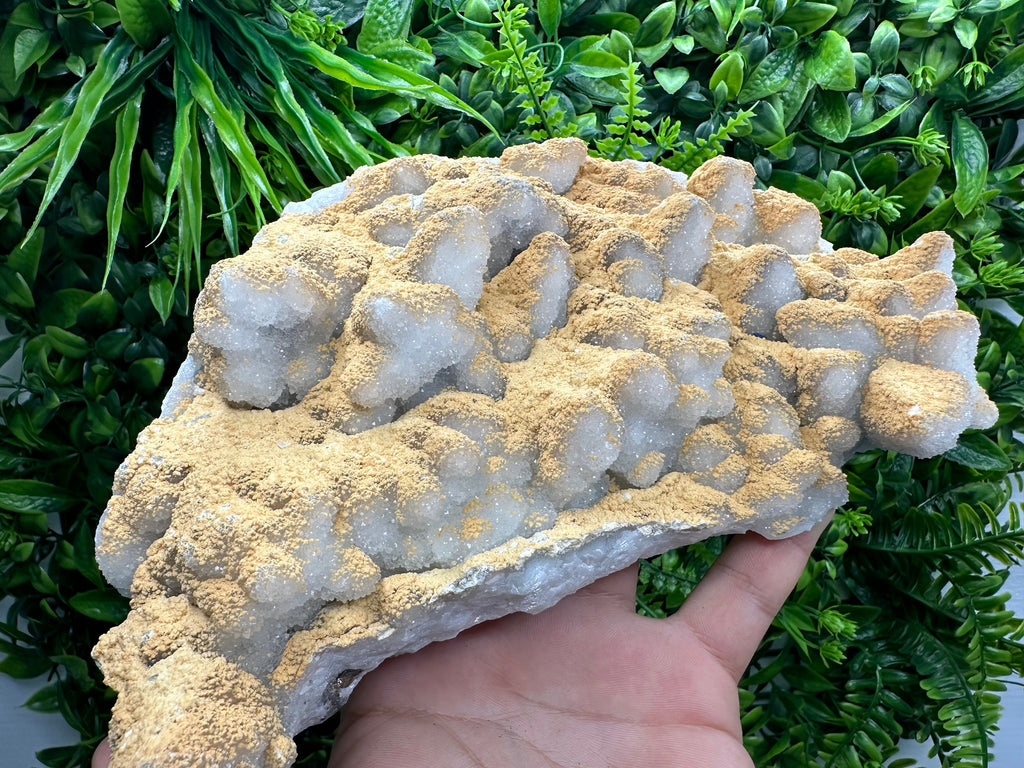 Large Chalcedony with Dolomite/Siderite, Krushev Dol Mine Mineral Specimen