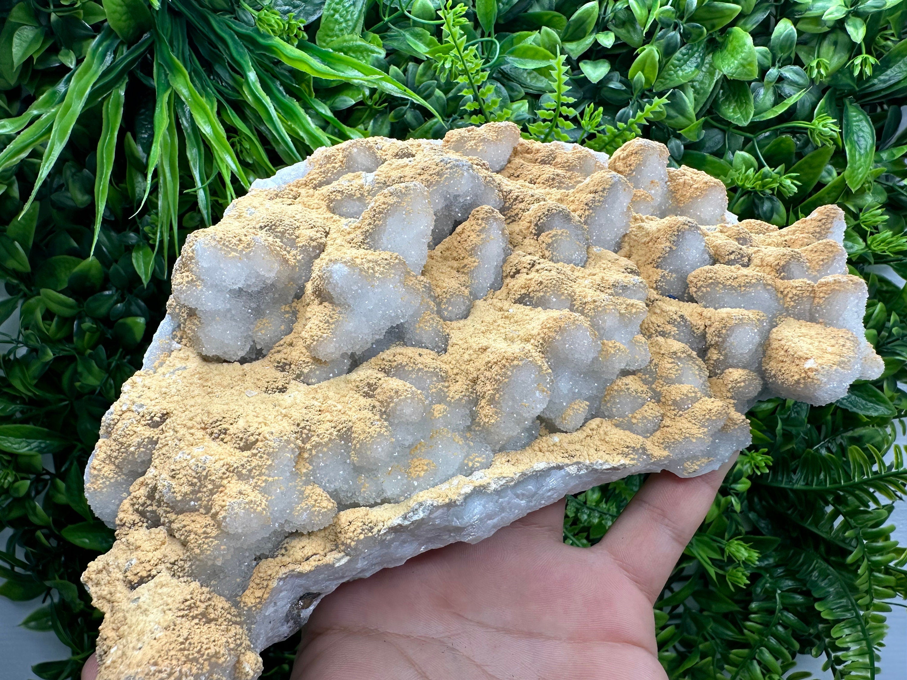 Large Chalcedony with Dolomite/Siderite, Krushev Dol Mine Mineral Specimen