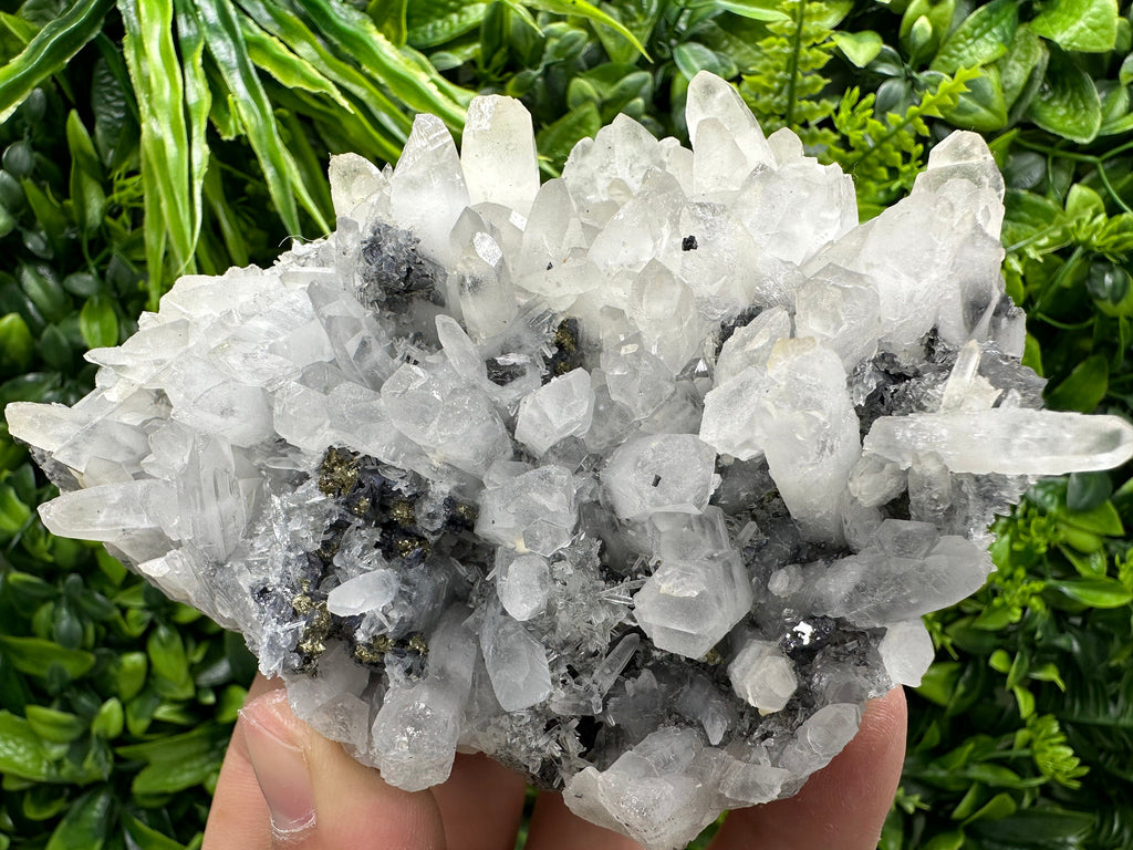 Milky Quartz Crystal Cluster, Natural Minerals, Home Decor Stone