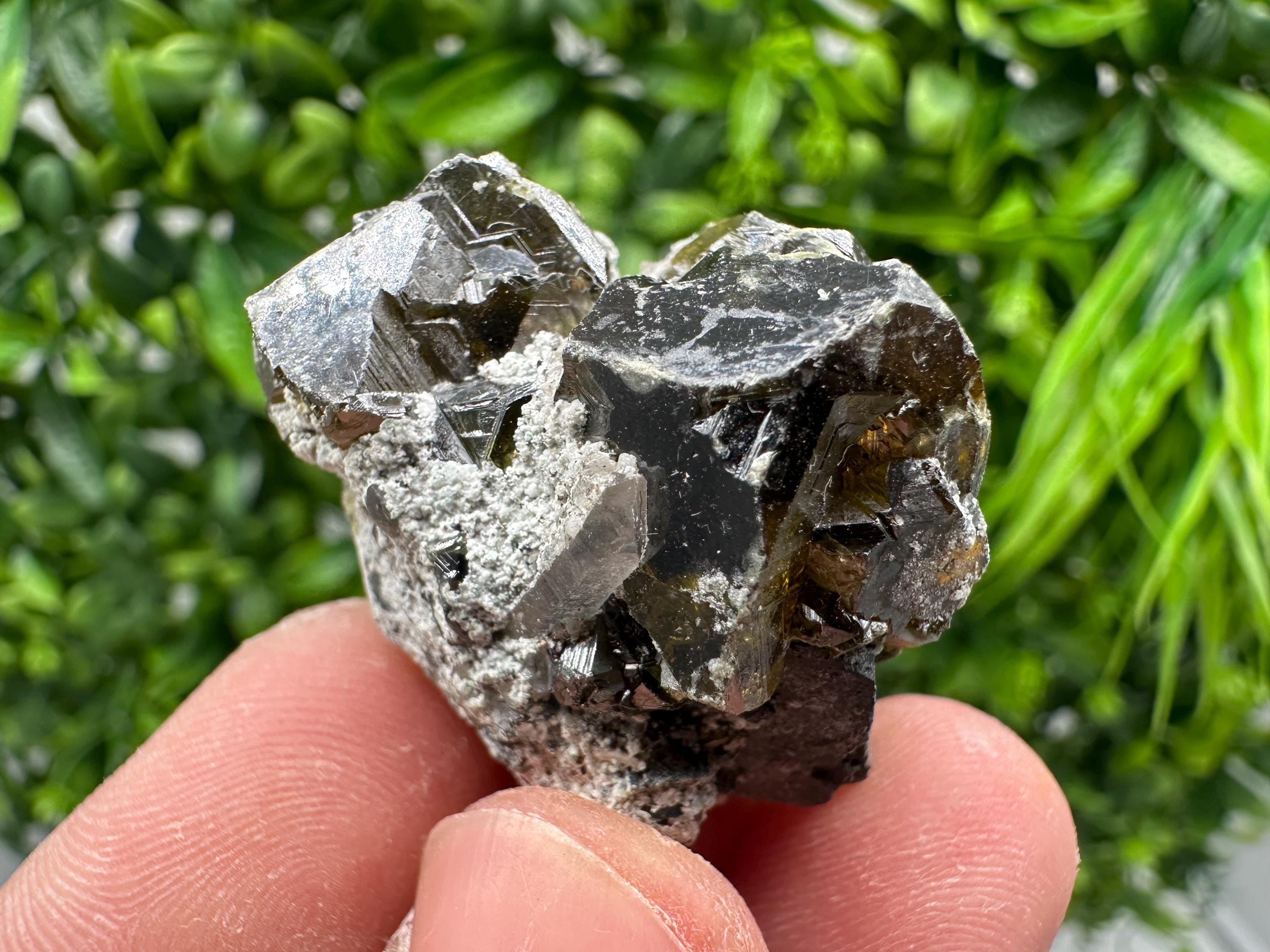 Rare Cleiophane Sphalerite Gem, Green Transparent Crystal