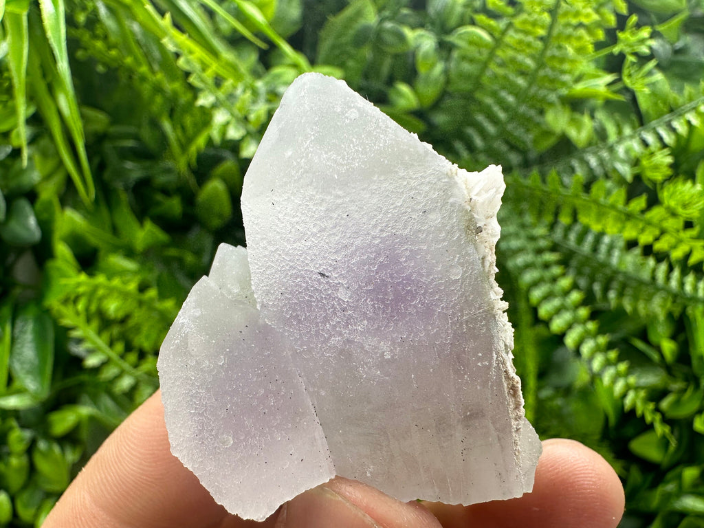 Amethyst Phantom Quartz with Chalcedony and Chlorite