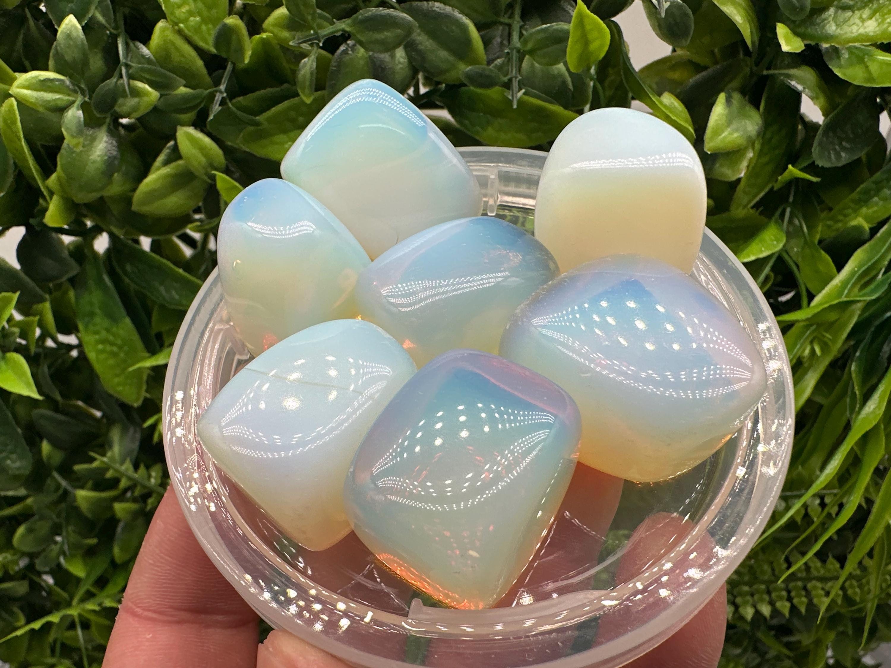 Natural Rainbow Moonstone Cabochon: Loose Gemstone Crystal, Jewelry Making