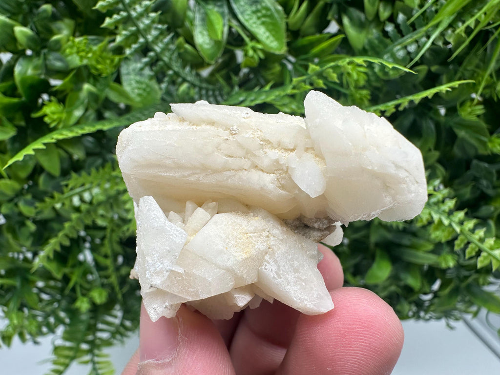 Calcite on Aragonite: Djurcovo Mine, Bulgaria Crystal