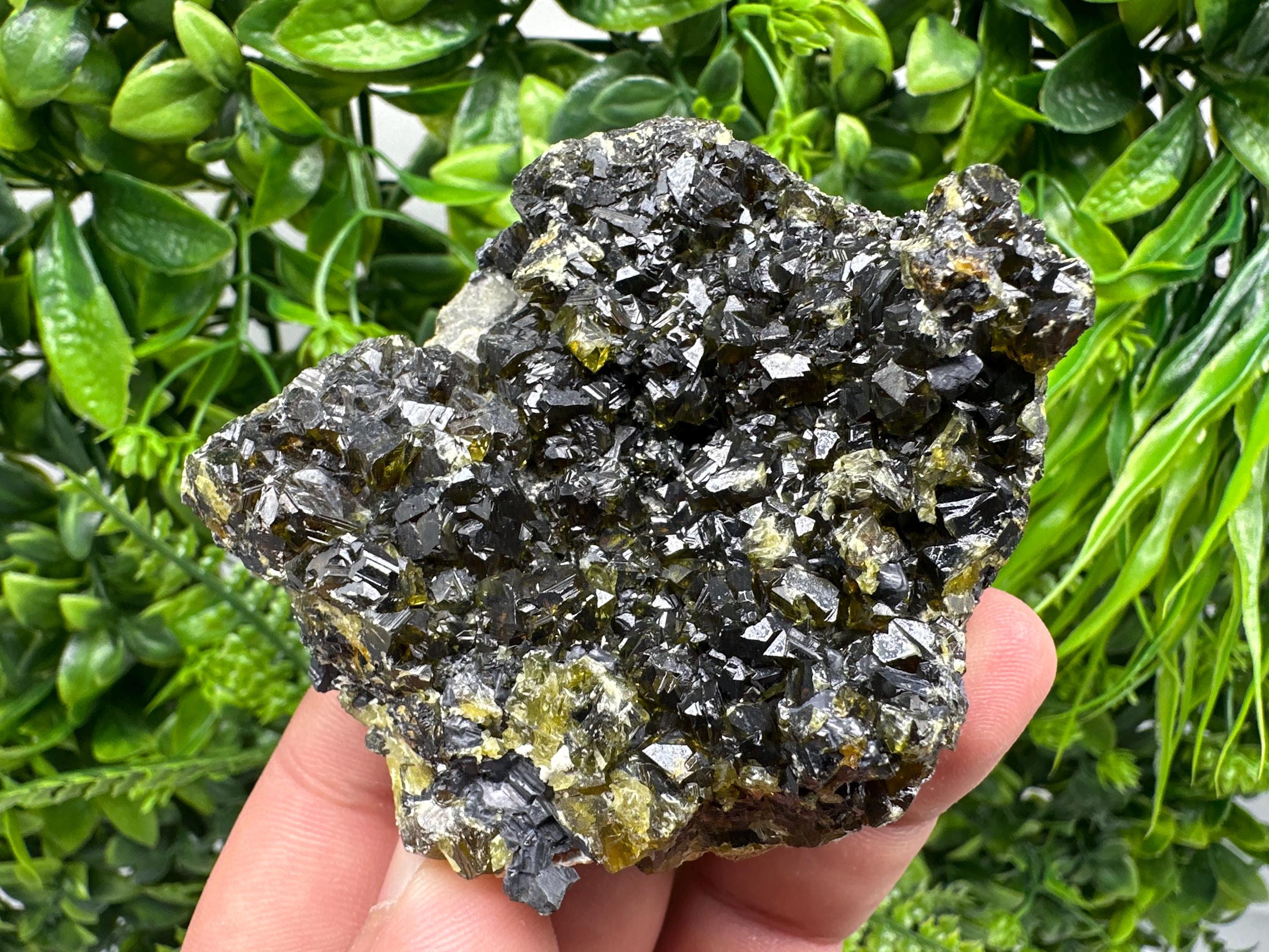 Cleiophane Sphalerite Mineral Specimen, Transparent Green Crystal