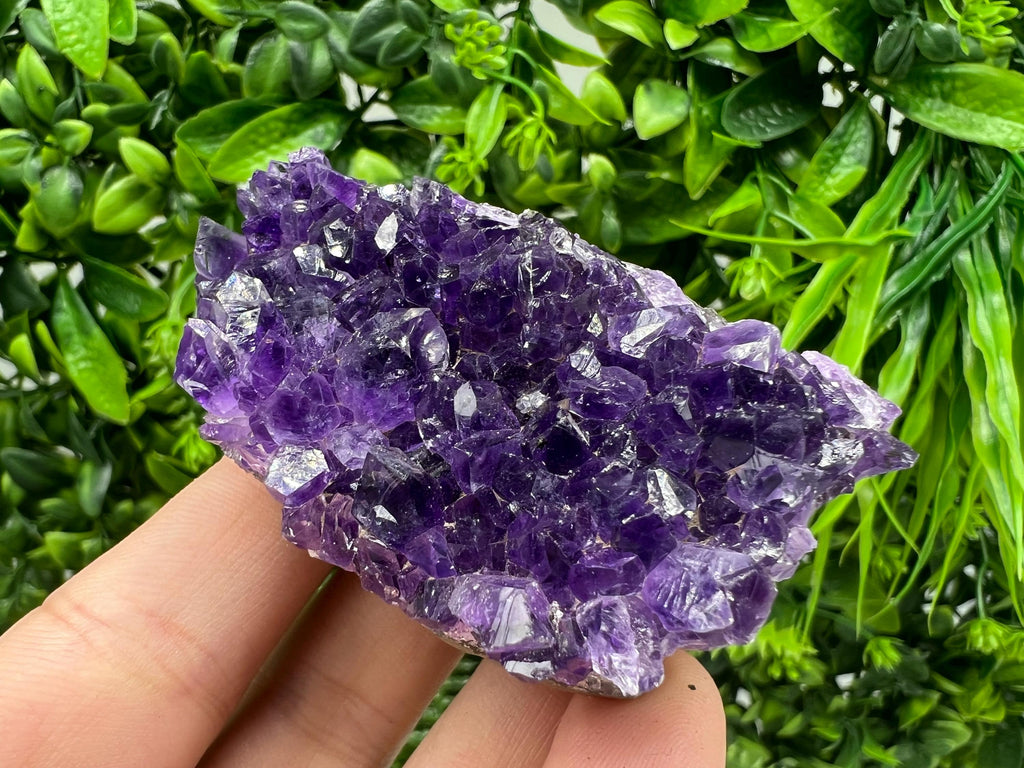 Uruguay Amethyst Crystal: Purple Quartz Home Decor, Energy Stone