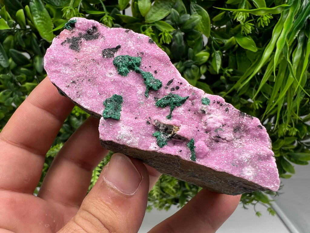 Cobalto Calcite Crystal: Congo Mineral Specimen, Pink Stone