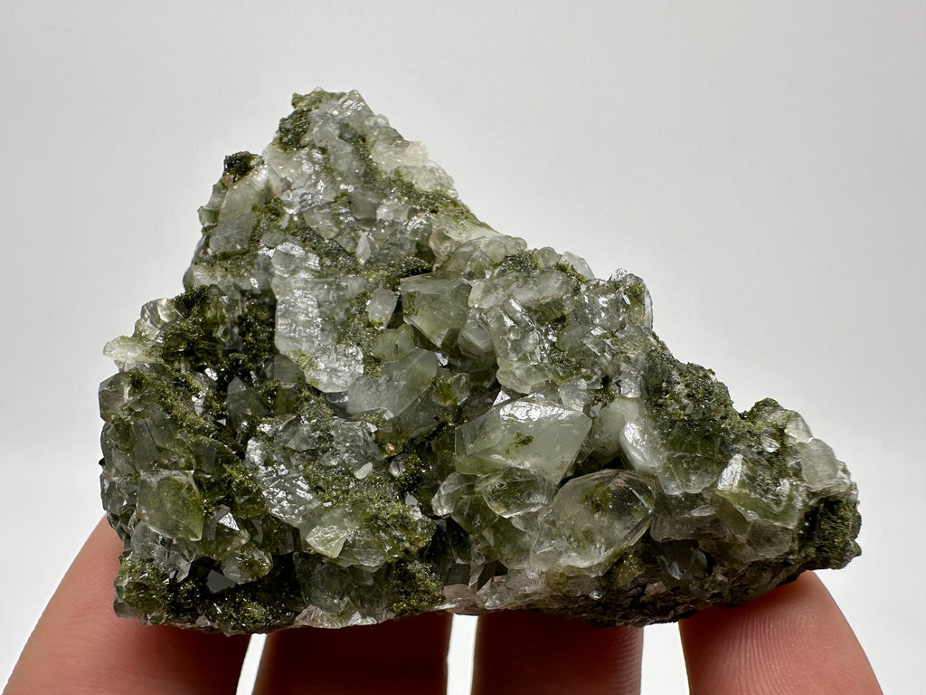 Rainbow Epidote with Quartz, Hakkari Turkey Mineral Specimen