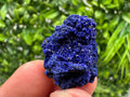 Crystallized Azurite-Kerrouchen,Morocco-Blue Azurite Specimen-High Quality Blue Azurite-Azurite Mineral Specimen, gemmy,lustrous of Azurite