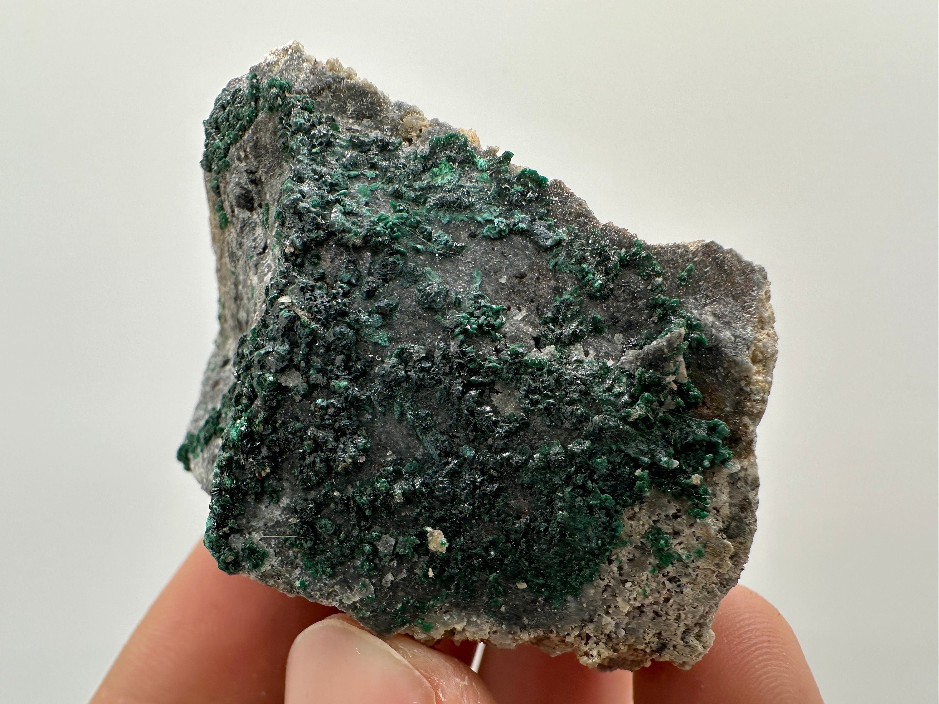 Green Malachite Crystal, Congo Mineral Specimen