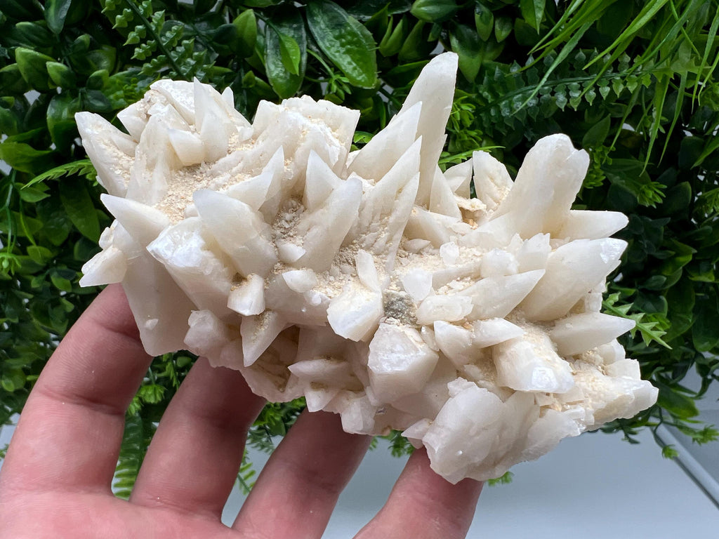 Calcite on Aragonite: Rare Healing Crystal from Bulgaria