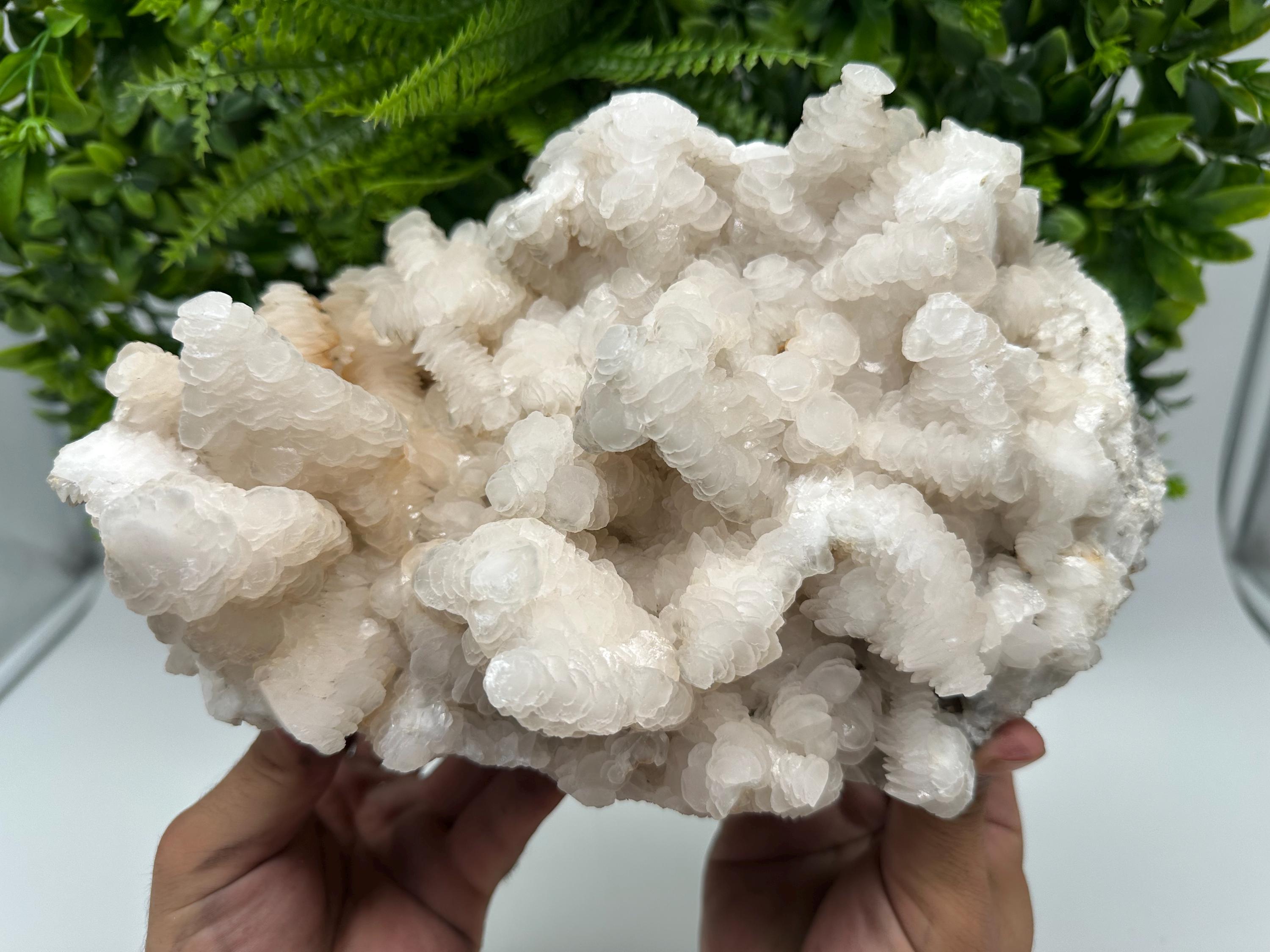 UV Fluorescent Calcite Cluster, Natural Mineral Specimen, Borieva Bulgaria