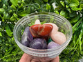 Mixed Tumbled Healing Crystals Set: Polished Raw Stones