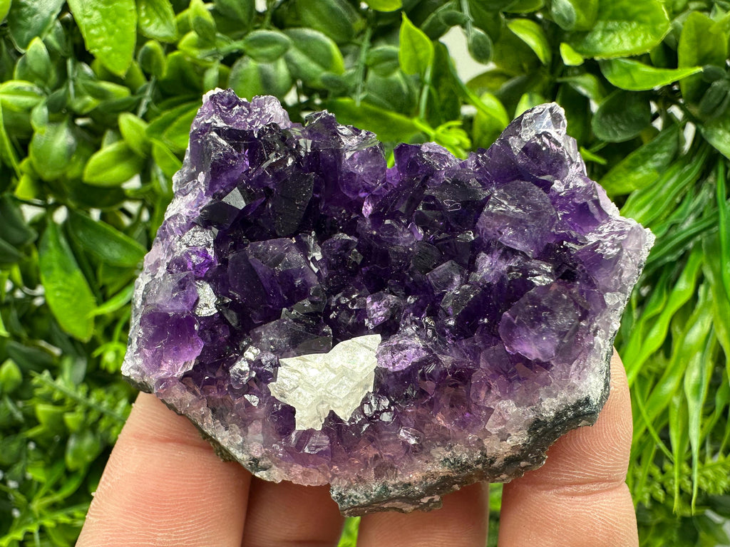 Purple Amethyst Crystal Cluster, Uruguay Home Decor, Energy Crystal