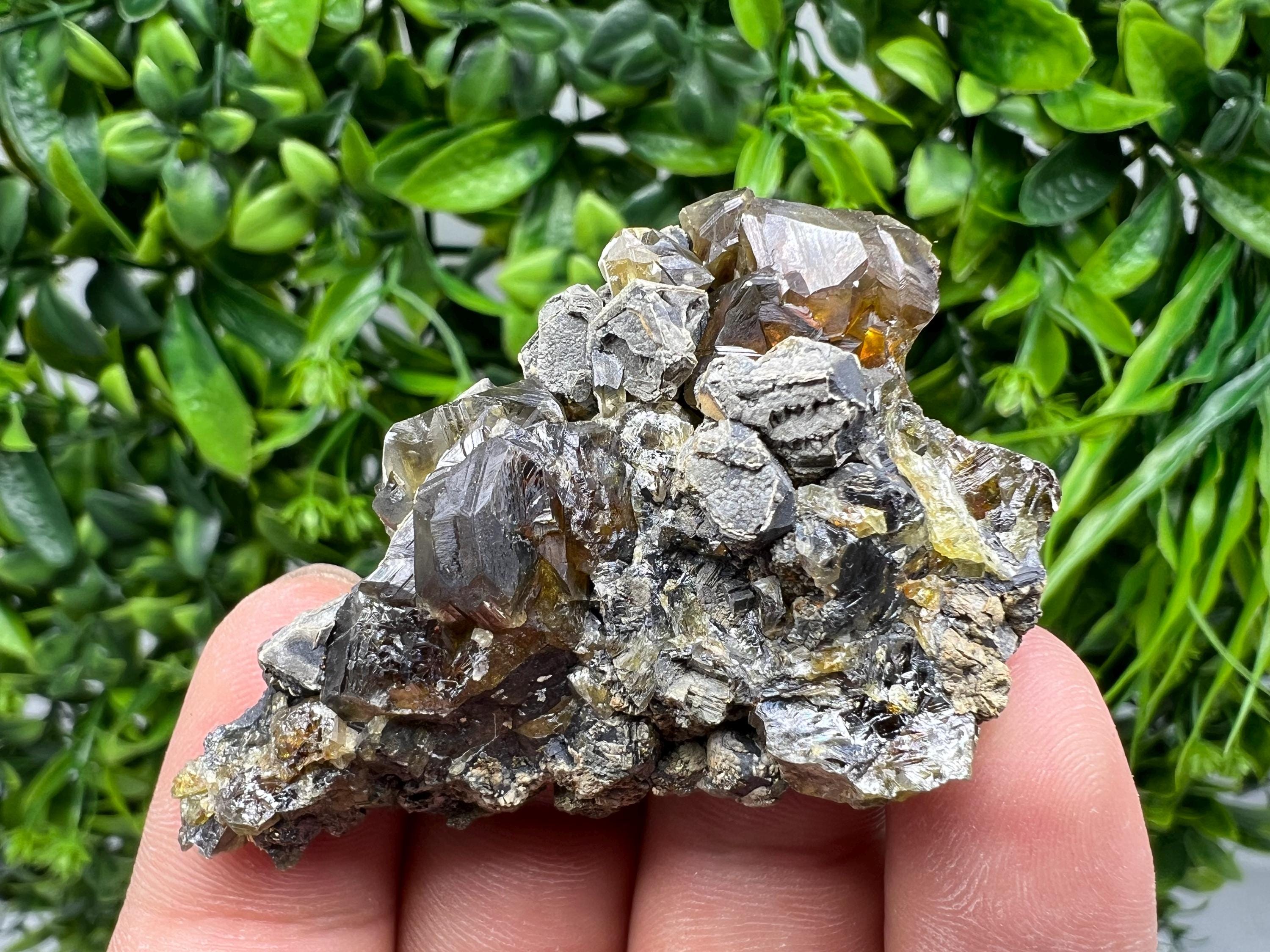 Cleiophane Sphalerite Gem: Rare Transparent Crystal Mineral Stone