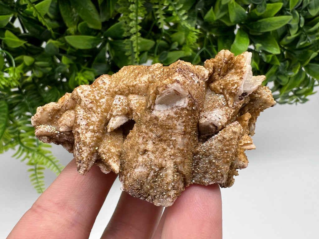 Stunning Brown Rhodochrosite on Calcite,Chalcedony,from Djurcovo mine,Bulgaria,natural collection mineral specimen,home decor crystal,gift