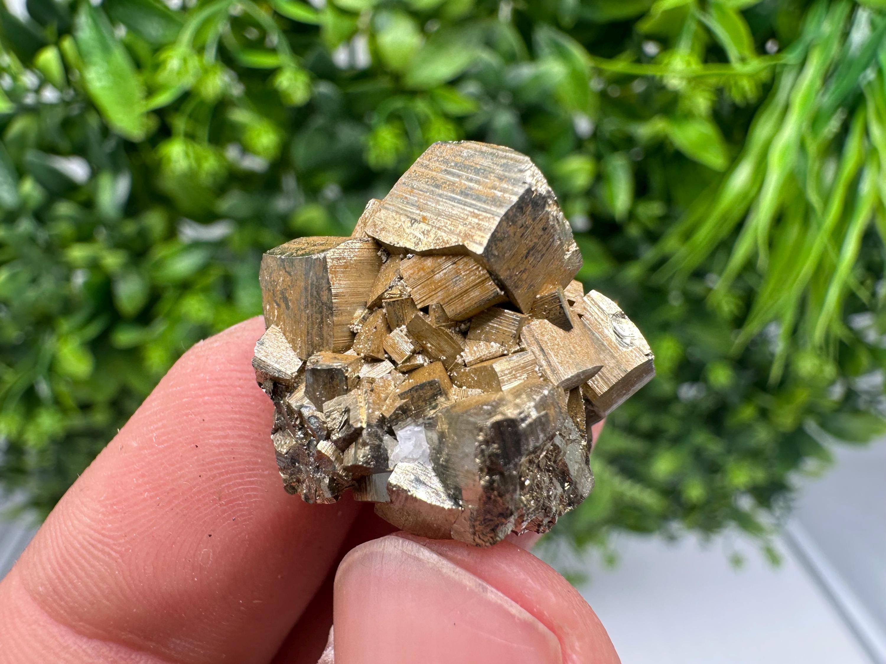 Wonderful Rainbow Pyrite whit Calcite,natural minerals souvenir Crystal,collection stone,rare minerals,home decor,Borieva Bulgaria