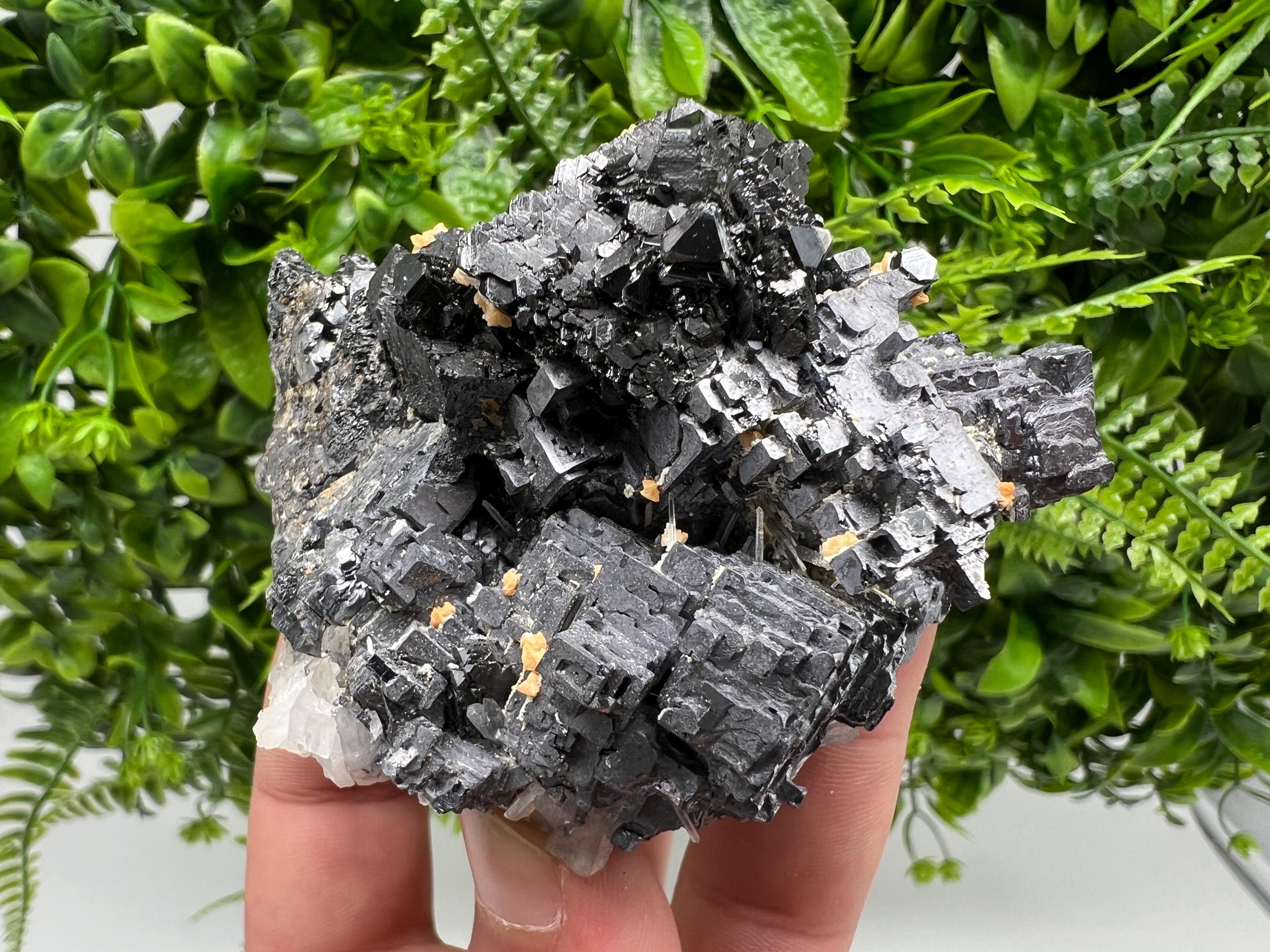 Collected Skeletal GALENA whit Sphalerite from Krushev dol mine,Madan,Bulgaria,natural,collectible mineral specimen home decor stone,gift