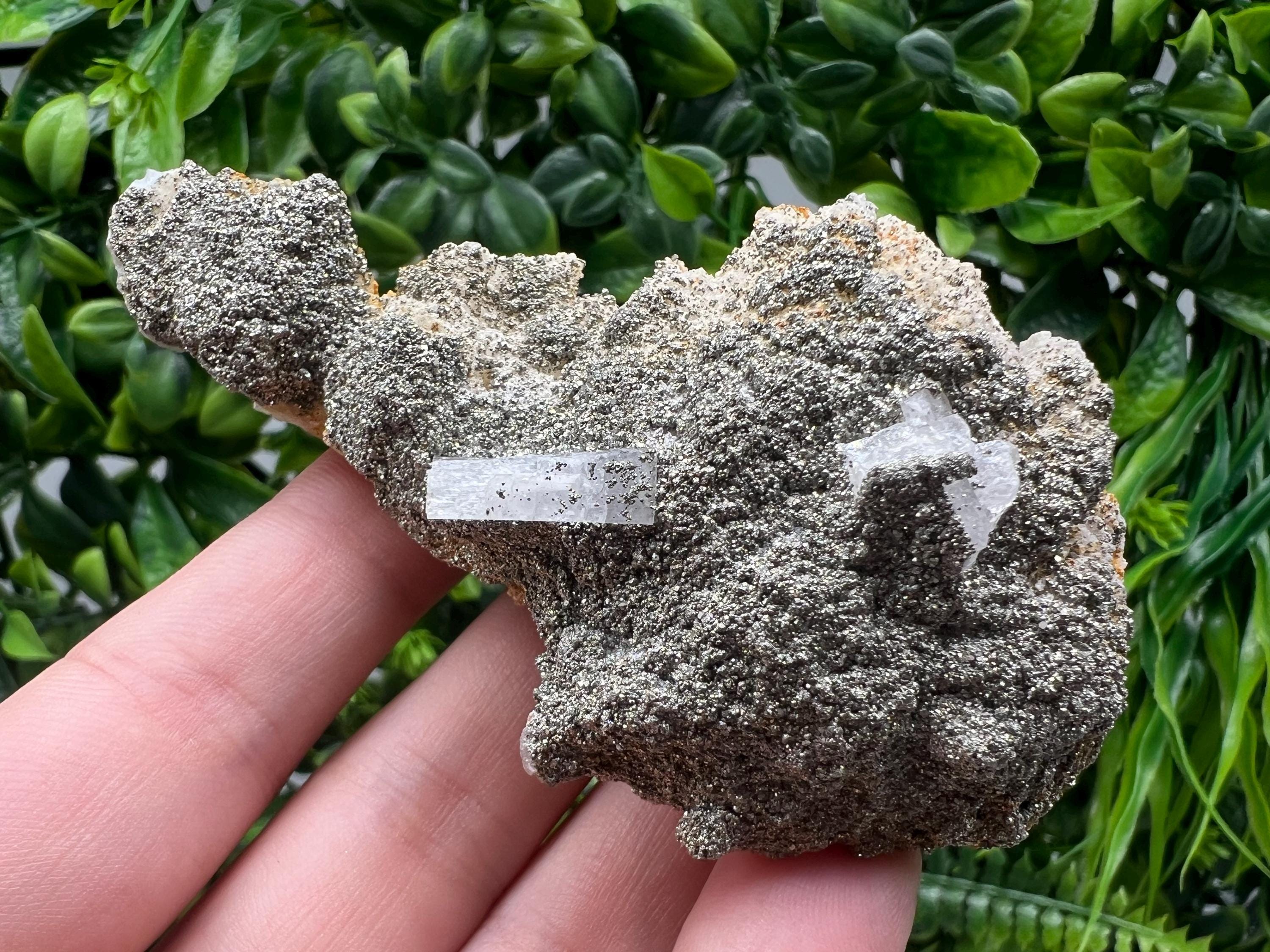 Barite Marcasite Cluster on Chalcedony, Androvo Mine, Bulgaria