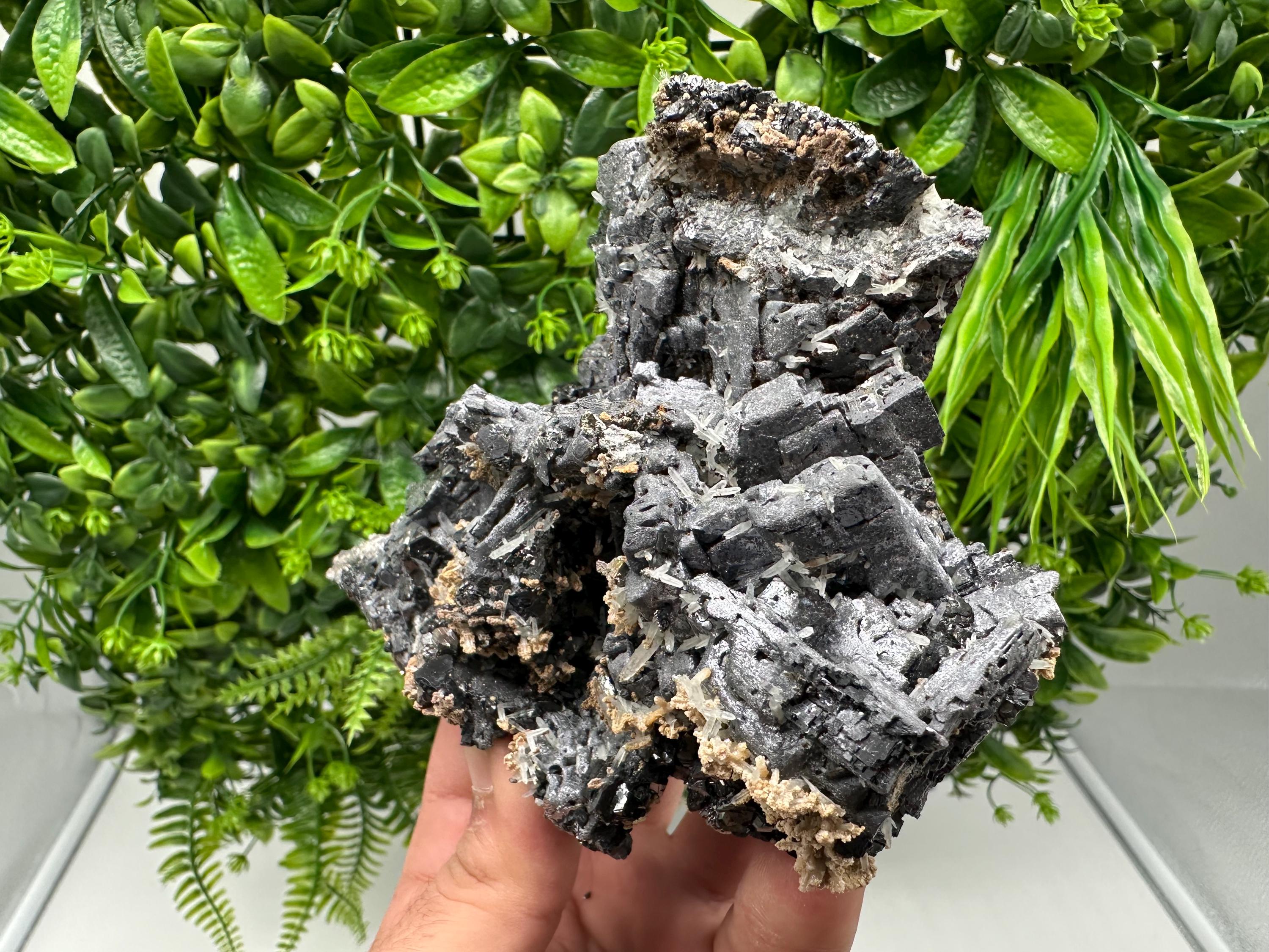 Wonderful Galena,Sphalerite,Siderite on Quartz from 9th September mine,Madan,Bulgaria,natural,collection mineral specimen,crystal,gift,decor