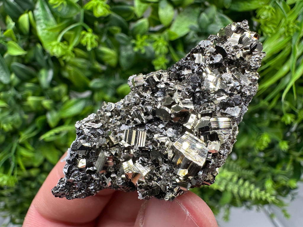 Pyrite Sphalerite Quartz  Mineral Specimen, Krushev dol Mine
