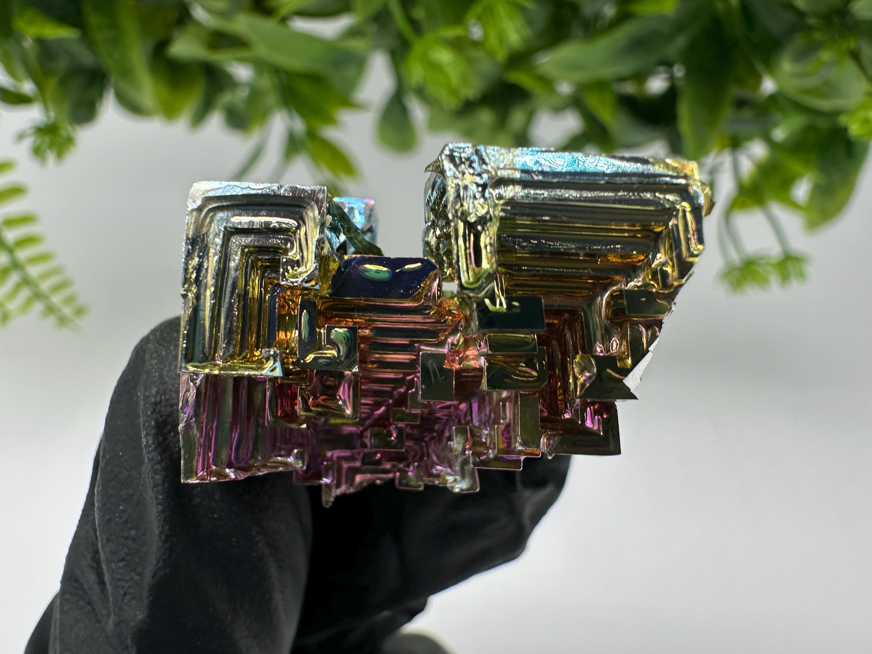 Rainbow Bismuth Crystal: Rare Gemstone Specimen,wholesale Bismuth