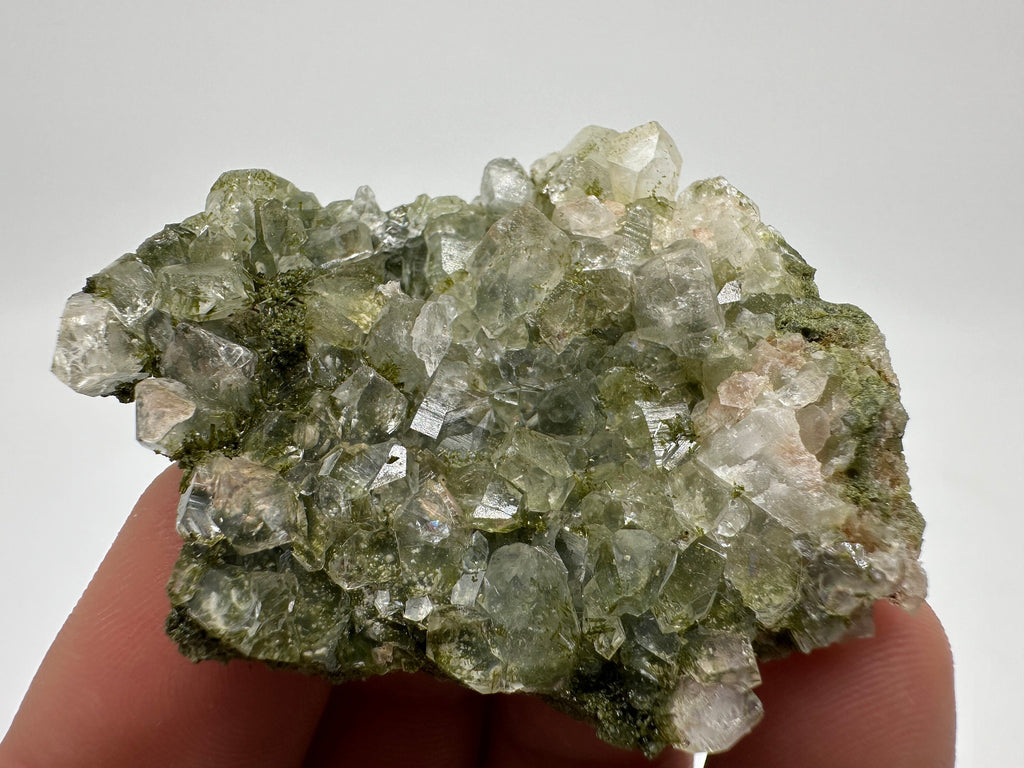 Rainbow Epidote with Quartz, Hakkari Turkey Mineral Specimen