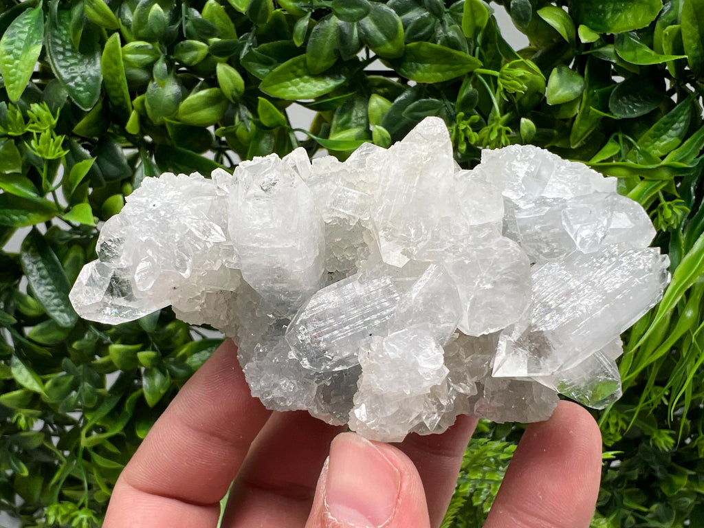 STUNNING Transparent Apophyllite on Chalcedony,natural, collection minerals specimen,India Minerals,Crystal, Stone Mineral Specimens India