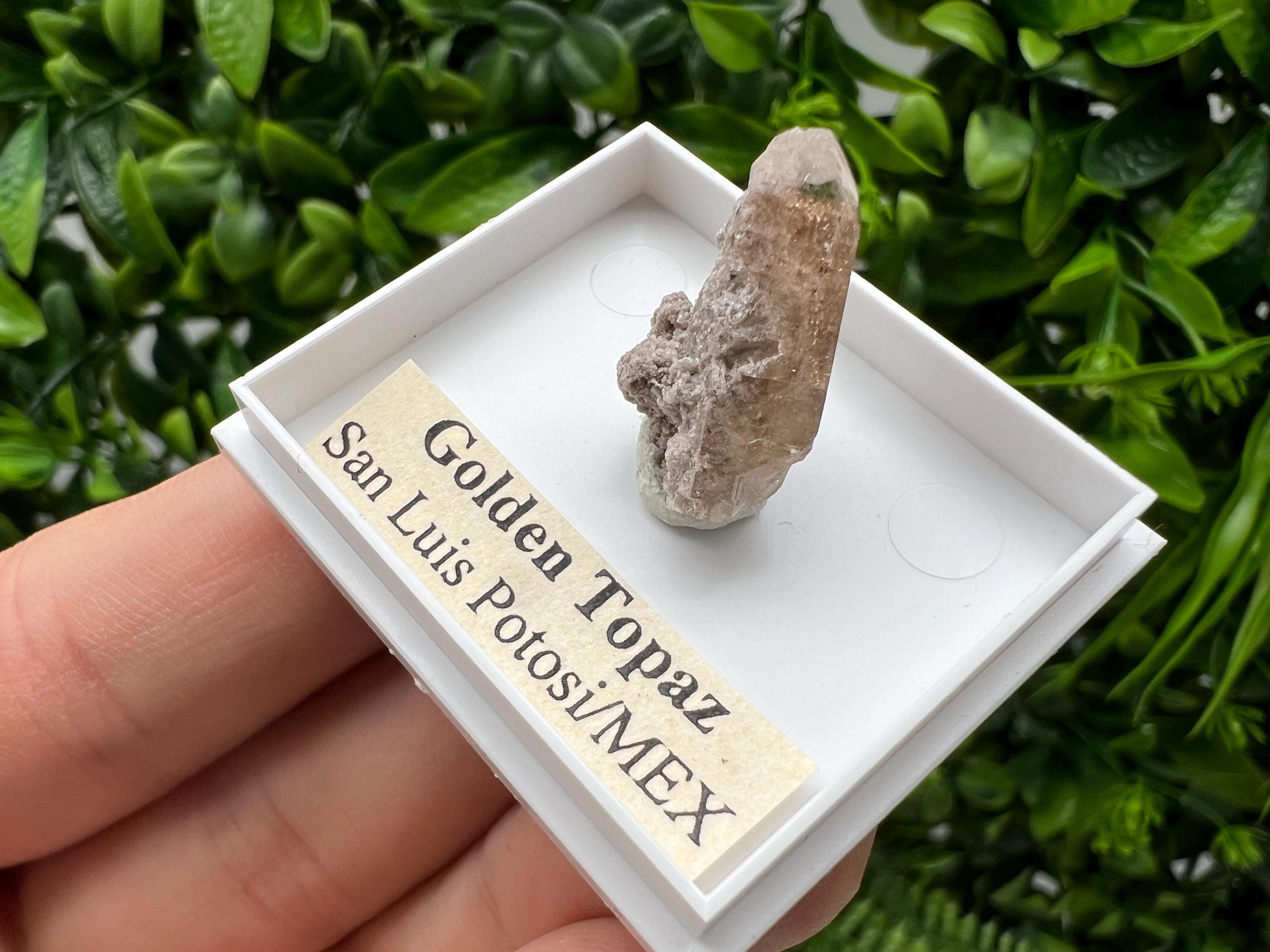 Beautiful Golden Topaz from Mexico,collection piece Crystal,Mineral,collectibles,Collectors, Natural Crystal, Minerals from Mexico,original,