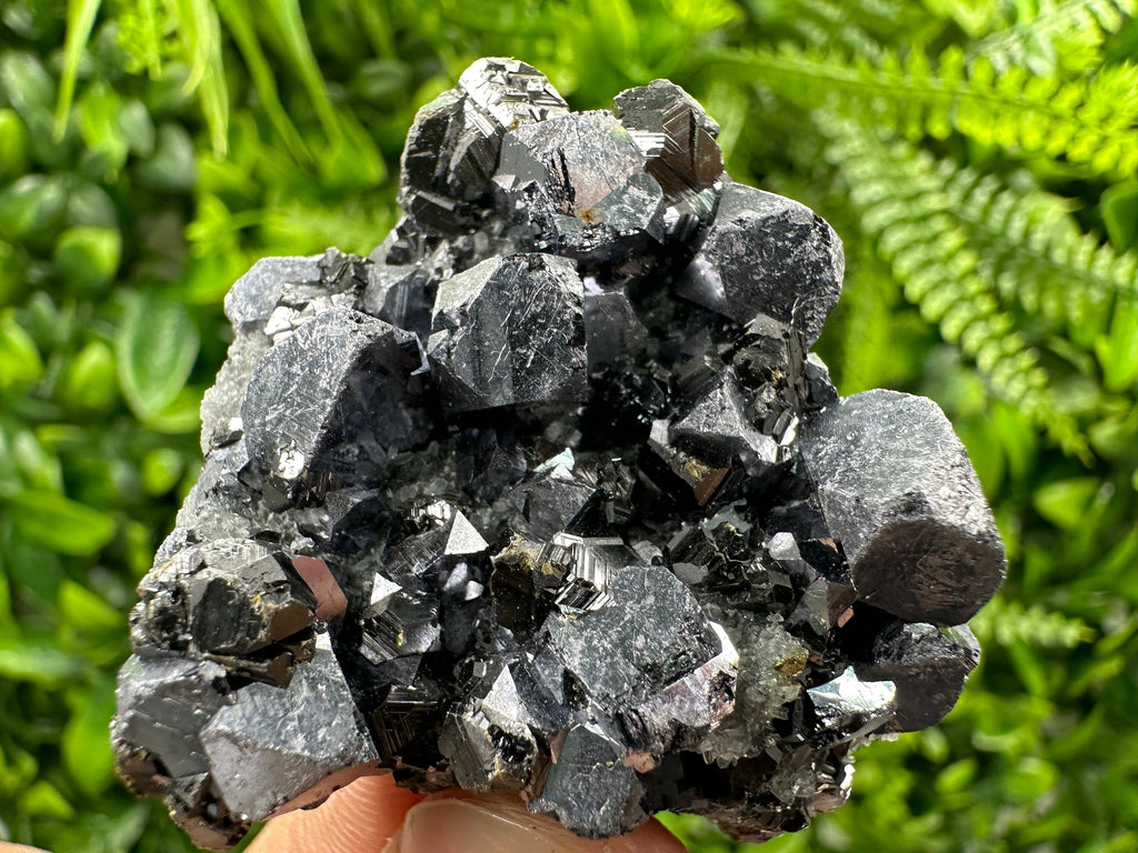 Galena Sphalerite on Quartz, Borieva Mine Mineral Specimen (4/4/2 cm)
