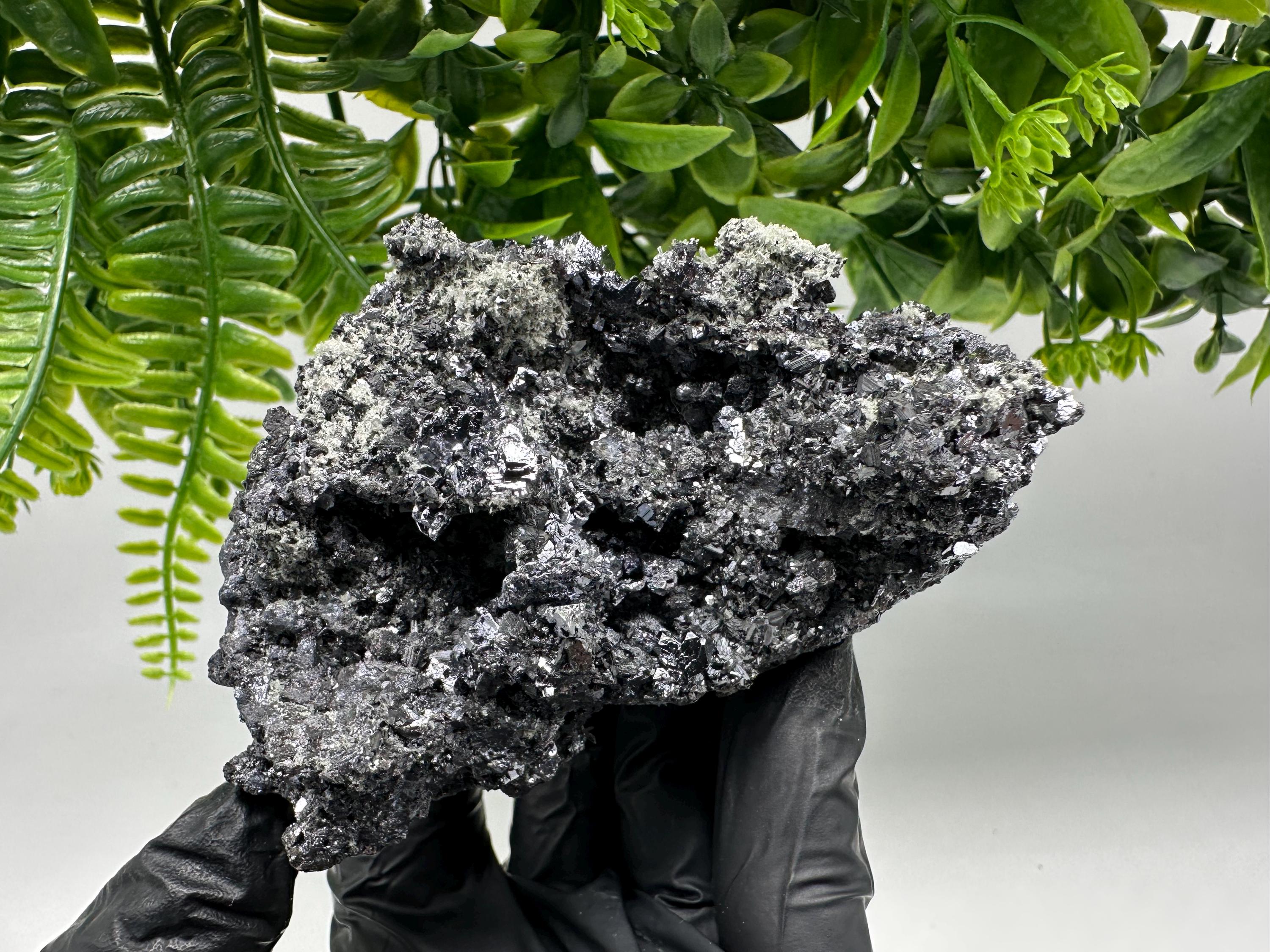 Galena Sphalerite on Quartz, Borieva Mine Crystal Specimen