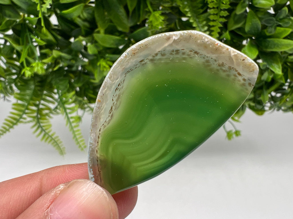 Agate Slice: Spiritual Healing Crystal Coaster Ornament