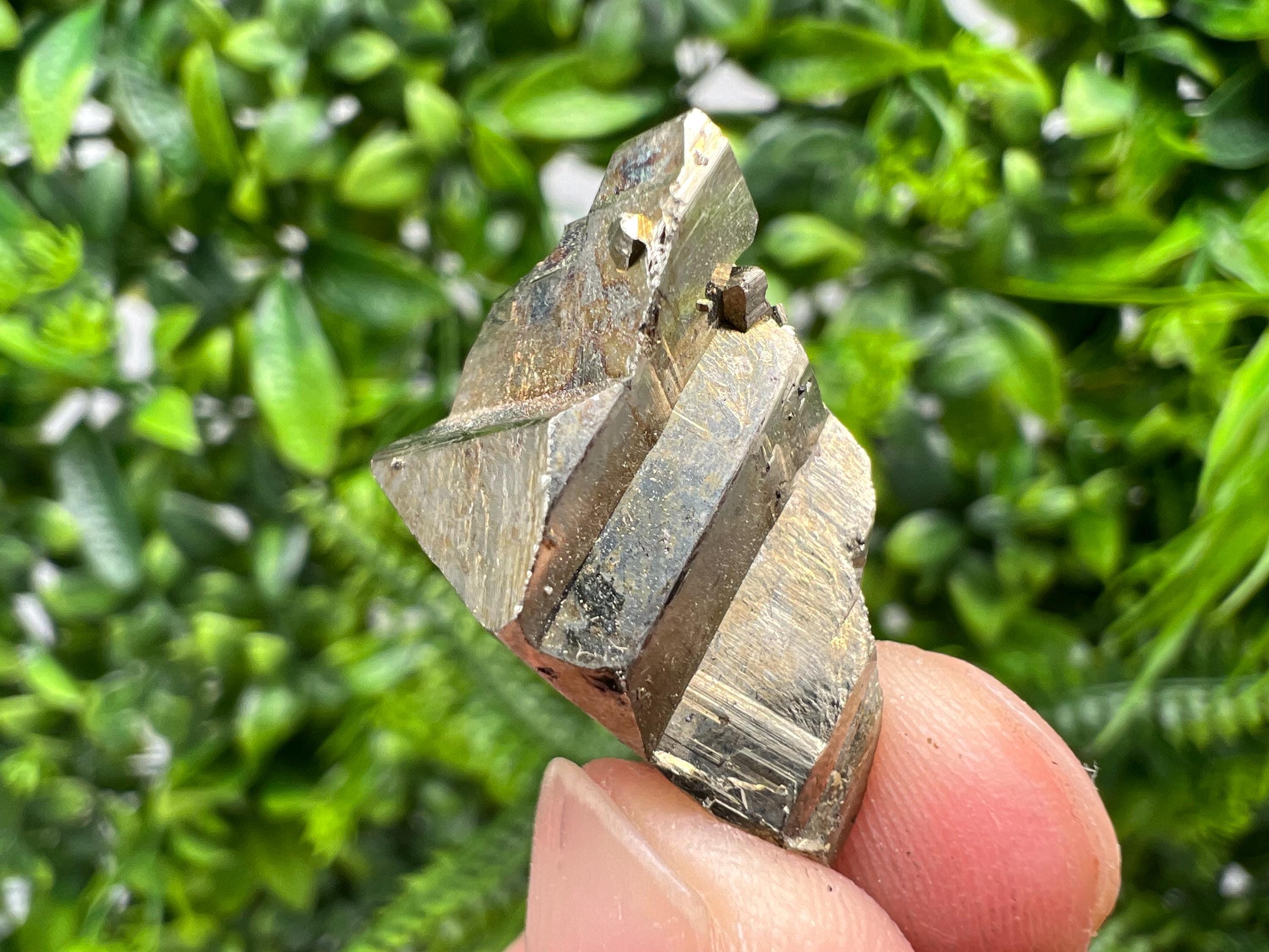 Rainbow Pyrite Cluster, Borieva Mine, Bulgaria