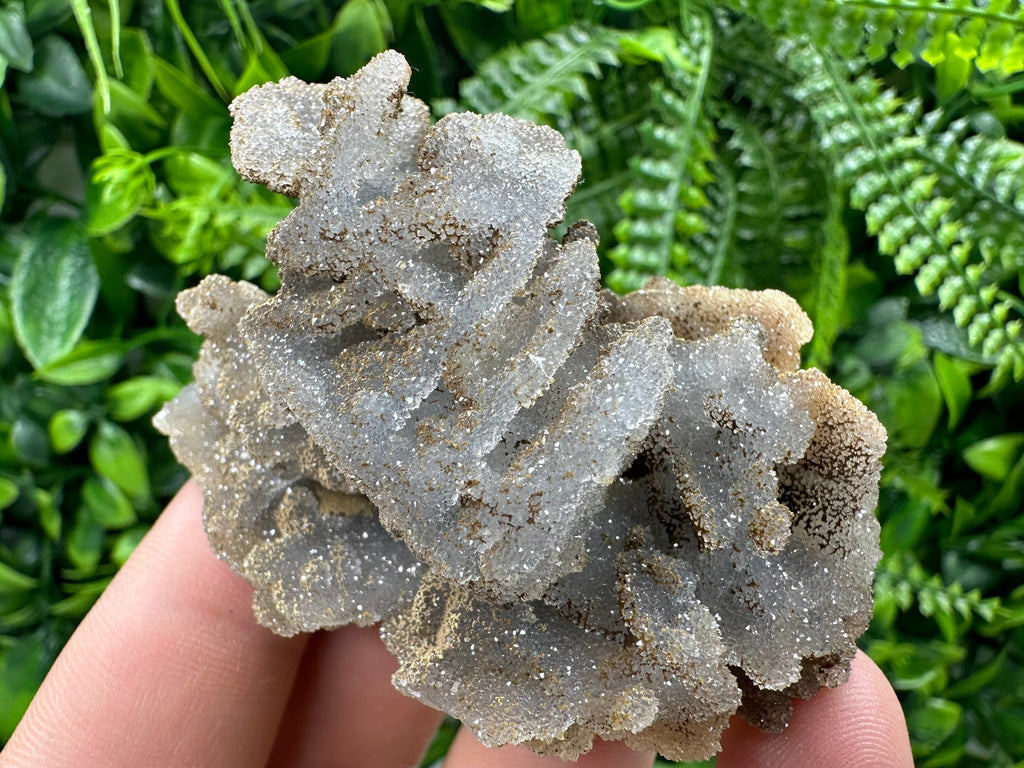 Chlorite Chalcedony Quartz Cluster, Madan Bulgaria