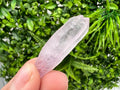Amethyst Phantom Quartz Crystal: Chalcedony Chlorite Inclusions, Bulgaria