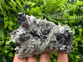 Sphalerite on Quartz Cluster: Borieva Mine, Bulgaria